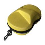 Maxbell Diving Goggles Box Sturdy Dive Box for Outdoor Activities Traveling Swimming Yellow