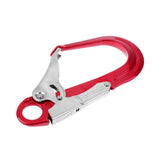 Maxbell Heavy Duty Rock Climbing Fall Protection Safety Lanyard Snap Clip Hook Red - Aladdin Shoppers