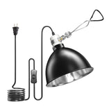 Maxbell Reptile Light Fixture for Reptile Basking for Bearded Dragons Geckos Iguanas