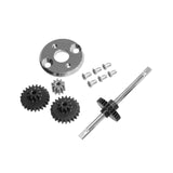 Maxbell RC Car Gearbox Motor Pinion Gear 370 Motor Bracket for MN78 MN82 1/12 RC Car Silver