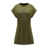 Maxbell Maxbell Women's Summer Dress Summer Fashion Crewneck Dress for Work Traveling Office L