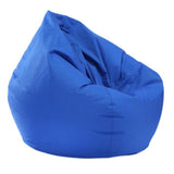 Maxbell Waterproof Stuffed Animal Storage Bean Bag Cover Red & Blue & Hot Pink