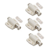 Cabinet Magnetic Touch Latch Cabinet Drawer Magnet Catch for Closet Cabinet Beige