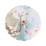 Maxbell Chinese Oiled Paper Umbrella Oriental Parasol for Holiday Stage Show Wedding Style J