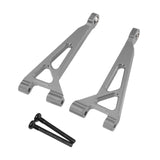 Maxbell Rear Upper Arm Metal Sturdy Aluminum for 1:16 RC Car 16210 H16V3 16208 16209 Titanium Color