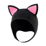 Maxbell Scuba Diving Cap Cat Ears Wetsuit Cap for Snorkeling Underwater Water Sports