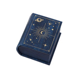 Maxbell Jewelry Gift Box Small Earrings Storage Case for Engagement Wedding Birthday Dark Blue