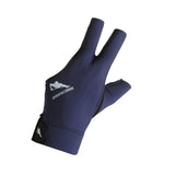 Maxbell Billiard Glove for Adults Quick Drying Game Gloves Show Gloves for Left Hand blue