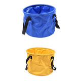 Maxbell 2 Piece PVC Collapsible Fishing Bucket Outdoor Camping Fish Water Bucket 30L