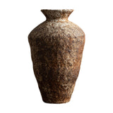 Maxbell Flower Vase Antique Birthday Gift Flowerpot for Table Shelf Farmhouse Office Height 23cm