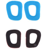 Maxbell 2PairReplacement Earpad Cushion Cover For Logitech G35 G930 Black+Blue - Aladdin Shoppers