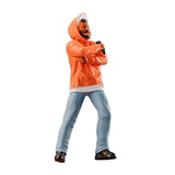 Maxbell 1/64 Miniature People Figurine People Figure for Micro Landscapes Decoration