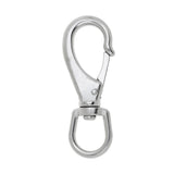 Maxbell 304 Stainless Steel Marine Boat Swivel Eye Quick Spring Snap Hook 3# 115mm - Aladdin Shoppers