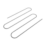 Tiny Metal Chain Model Sturdy Artwork Unique for Miniature Scenes Decoration 1.4mm