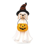 Maxbell Ghost Figurine Halloween Decoration Collectible for Shelf Bookshelf Entrance Dog
