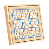 Maxbell Wooden Sudoku Puzzle Set Early Learning Toy Brain Teaser for Ages 7-14 Years