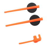 Maxbell 3x Speedometer Gauge Needles Easy to Use Replace for Honda CB400 Vtr250 Orange
