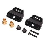 Maxbell 1/12 RC Car Shock Absorber Brackets Easy to Install for MN82 LC79 MN78 MN168 Black