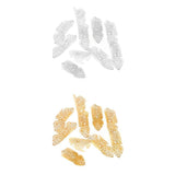 Maxbell 20pcs Dreadlocks Hair Tubes Beads DIY Braiding Clips Beard Pendants Charms