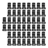 Maxbell 50Pcs Tent Pole Clips Sturdy Tents Hanging Clip for Securing Car Roof Marine 20mm Thickness