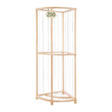 Stuffed Animal Storage Zoo Wooden Toy Organizer for Playroom Kidroom Nursery