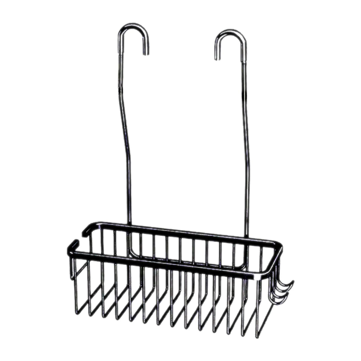 Maxbell Hanging Shower Rack Sturdy Shower Shelves for Shower Accessories Sponge Soap Black