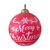 Maxbell Inflatable Christmas Ball Giant Xmas Inflatable Ball for New Year Tree Porch Letters