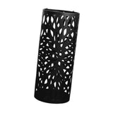 Maxbell Umbrella Holder Stylish Hollowout Umbrella Stand for Household Canes Outdoor Black