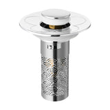 Maxbell Sink Drain Strainer Plug Sink Drain Strainer for Restroom Outdoor Lavatory