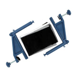 Maxbell Table Tennis Net Post Set Adults Table Tennis Net Rack for Indoor Match Home Dark Blue