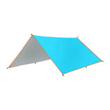 Maxbell Camping Tarp Rain Tarp Multifunctional Awning Canopy for Beach Travel Picnic blue