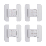 Maxbell 2x4x Fridge Locks Freezer Door Locks for Cupboards Mini Fridges Small Freezers