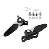 Maxbell Electric Bicycle Rear Pedals Lightweight Multipurpose Replace Parts Replaces Wide