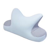 Maxbell Nap Pillow for Desk Multipurpose Soft Chair Rest Washable Cover Back Cushion Blue