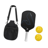 Maxbell Carbon Fiber Pickleball Paddle Comfort Grip for Consistency Control Training Sky Blue
