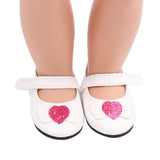 Maxbell Cute Angel Wings Sandal Shoes for 18inch Dress Up Accs White - Aladdin Shoppers