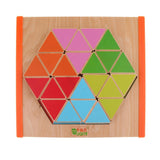 Maxbell Maxbell Geometry Shape Wooden Jigsaw Block Puzzle Children Education Toys Style 1