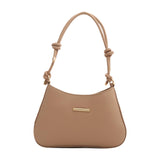Maxbell Women Underarm Handbag Portable Elegant Purse Tote for Street Shopping Party Khaki