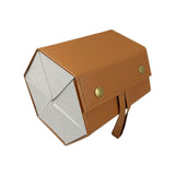 Maxbell Travel Sunglasses Organizer Five Slots Portable Multi Compartments Glasses Case Khaki