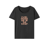 Maxbell Maxbell T Shirt for Women Summer Costume Short Sleeve Top for Office Walking Holiday S Grey
