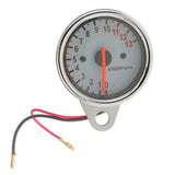 Maxbell 12V Tachometer Gauge & Dual Meter Odometer Speedometer for Car Auto Motorcycle