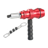 Maxbell Electric Rivet Drill Tool Aluminum Alloy DIY Mechanical Accessories Cordless