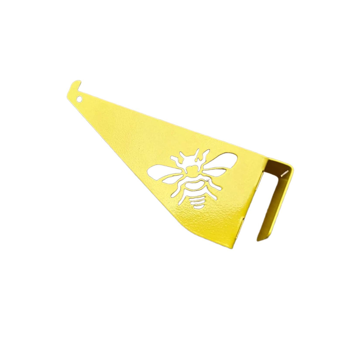 Maxbell Beehive Frame Holder Outdoor Iron Beekeeper Garden Stand Bee Hive Frame Grip Yellow