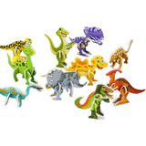 10 Pieces Craft DIY 3D Puzzle Learning Activities Montessori Toys for Babies Dinosaur