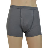 Maxbell Maxbell Men's Washable Incontinence Boxer Open Fly Underwear Patient Breathable Pant XL