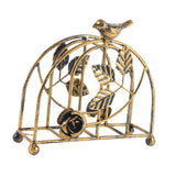 Maxbell Iron Napkin Holder Modern Hollow Out for Countertop Coffee Shop Picnic Table Bird