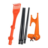 Maxbell Gutter Cleaner Adjustable Rake Head Villas Roofing Tool Gutter Cleaning Tool