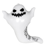 Maxbell Ghost Balloon Photo Props with 2M Rope Fun Decor for Garden Outdoor Birthday White Ghost