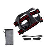 Maxbell Nose Guard for Broken Nose, Basketball Face Mask for Basketball Soccer Teens Black Red