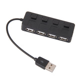 High Speed 4 Port USB 2.0 Multi HUB Splitter Expansion for Desktop PC Laptop